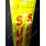Reflective Picket Pockets - Custom Printing Logo 175*1000MM Reflective Picket Pockets